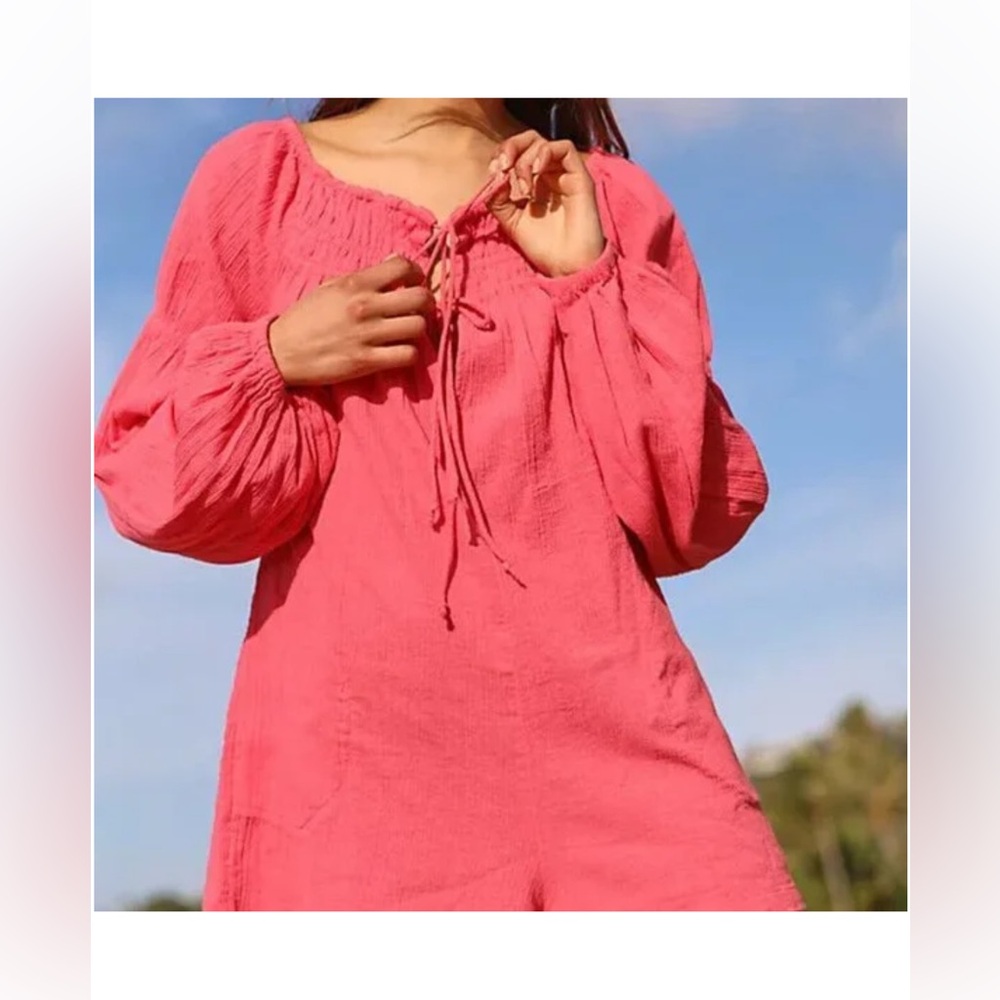 Free People Marianne Romper Endless Summer Small